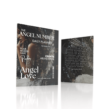 Load image into Gallery viewer, 2025 Angel Numbers Planner, available on Amazon. Features daily affirmations, numerology insights, and goal-setting tools.
