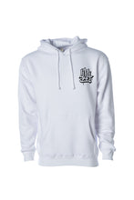 Load image into Gallery viewer, 444 Angel Number Hoodie from Angel Numbers Merch Official, symbolizing protection &amp; angelic guidance
