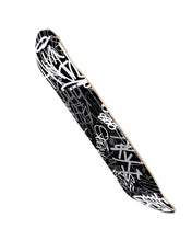 Load image into Gallery viewer,  Custom Angel Numbers Skateboard Deck from Angel Numbers Merch Official, featuring numerology-inspired graphics for high-energy rides. bottom view with design.

